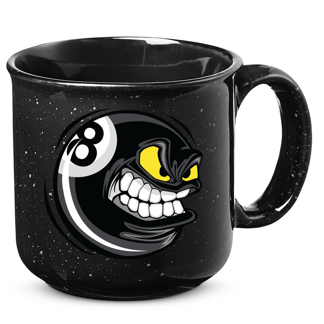 Billiards Dad Funny 8 Ball Angry Billiards Gift For Father’s Day 15oz Campfire Ceramic Mug