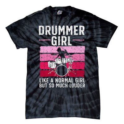 Best Drums For Drummer Music Band Drum Musician Tie-Dye T-Shirt