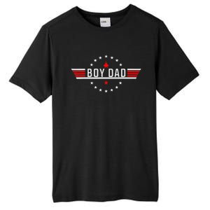 Boy Dad FatherS Day Dad And Son Proud Dad Of Tall Fusion ChromaSoft Performance T-Shirt