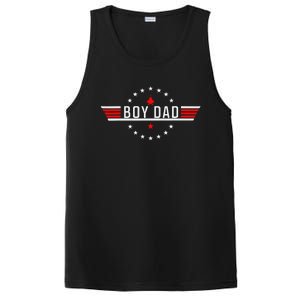 Boy Dad FatherS Day Dad And Son Proud Dad Of PosiCharge Competitor Tank