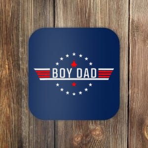 Boy Dad FatherS Day Dad And Son Proud Dad Of Coaster