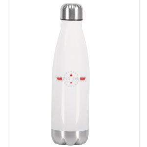 Boy Dad FatherS Day Dad And Son Proud Dad Of Stainless Steel Insulated Water Bottle