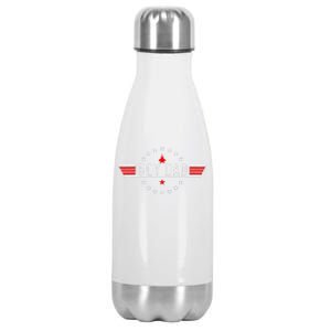 Boy Dad FatherS Day Dad And Son Proud Dad Of Stainless Steel Insulated Water Bottle