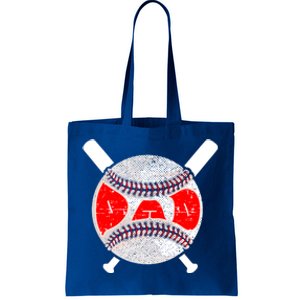 Baseball Dad For Fathers Day Daddy Papa Baseball Gift Tote Bag