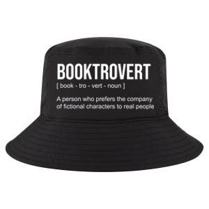 Booktrovert Definition Funny Book Lover Bookish Teacher Gift Cool Comfort Performance Bucket Hat