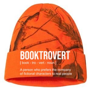 Booktrovert Definition Funny Book Lover Bookish Teacher Gift Kati Licensed 12" Camo Beanie