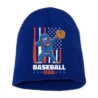 Baseball Dad For Father's Day Funny Gift Short Acrylic Beanie