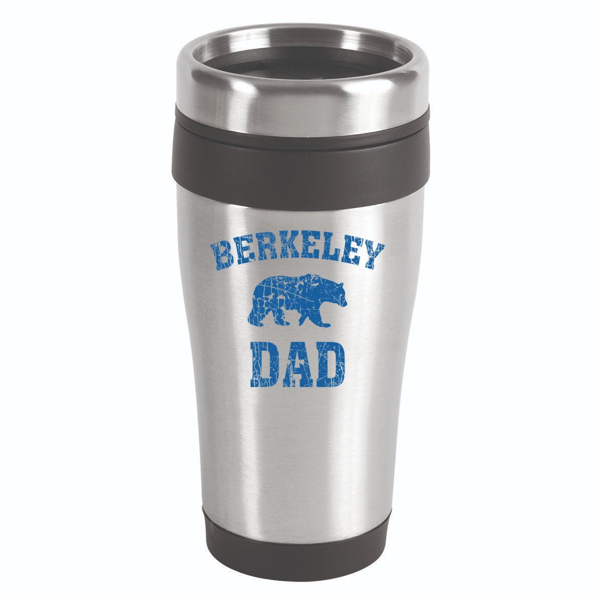 Berkeley Dad Father Bear Vintage Animal Nature 16oz Travel Tumbler