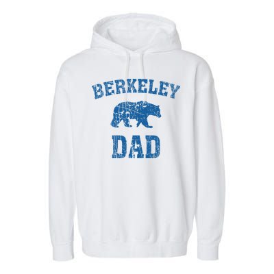 Berkeley Dad Father Bear Vintage Animal Nature Garment-Dyed Fleece Hoodie