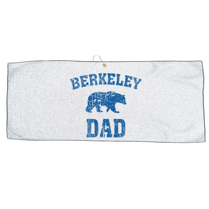 Berkeley Dad Father Bear Vintage Animal Nature Large Microfiber Waffle Golf Towel