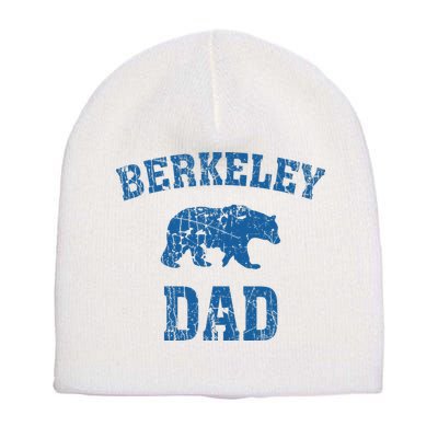 Berkeley Dad Father Bear Vintage Animal Nature Short Acrylic Beanie