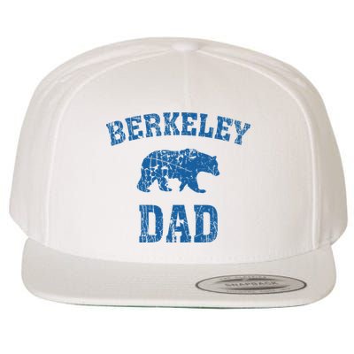 Berkeley Dad Father Bear Vintage Animal Nature Wool Snapback Cap