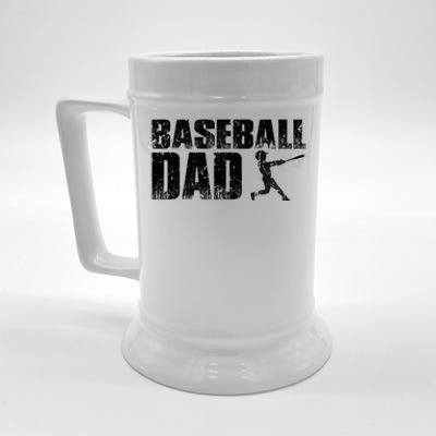 Baseball Dad Funny Baseball Vintage Gift Beer Stein