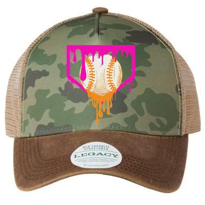 Baseball Drip For Ice Cream Drip Baseball Legacy Tie Dye Trucker Hat