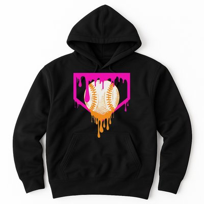 Baseball Drip For Ice Cream Drip Baseball Hoodie