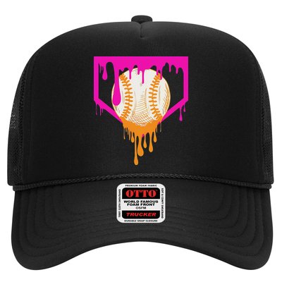 Baseball Drip For Ice Cream Drip Baseball Trucker Hat