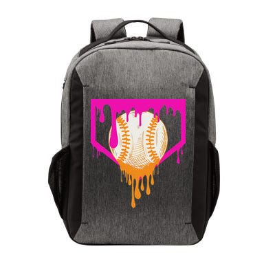 Baseball Drip For Ice Cream Drip Baseball Vector Backpack