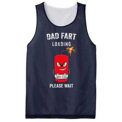 Best Dad Fart Loading Fathers Day Father Farter Joke Gifts Mesh Reversible Basketball Jersey Tank