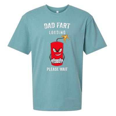 Best Dad Fart Loading Fathers Day Father Farter Joke Gifts Sueded Cloud Jersey T-Shirt