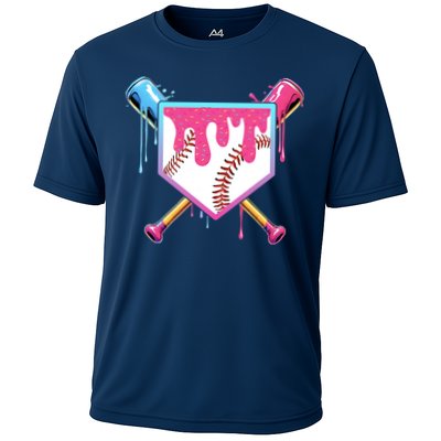 Baseball Drip For Boys Ice Cream Drip Youth Boys Baseball Performance Shirt