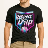 Baseball Drip For Ice Cream Drip Respect The Drip Cooling Performance Crew T-Shirt