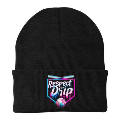 Baseball Drip For Ice Cream Drip Respect The Drip Beanie