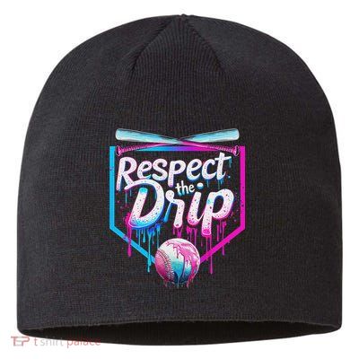 Baseball Drip For Ice Cream Drip Respect The Drip Sustainable Beanie