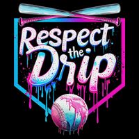 Baseball Drip For Ice Cream Drip Respect The Drip 16 in Basic Backpack