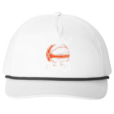 Basketball Dad For Men Family Matching Basketball Ballers Snapback Five-Panel Rope Hat