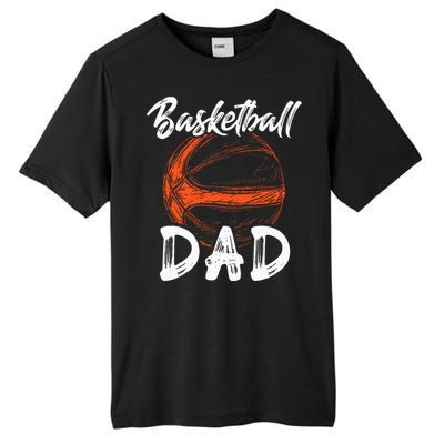 Basketball Dad For Men Family Matching Basketball Ballers Tall Fusion ChromaSoft Performance T-Shirt