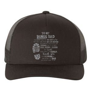 Bonus Dad FatherS Day From Daughter Son Yupoong Adult 5-Panel Trucker Hat