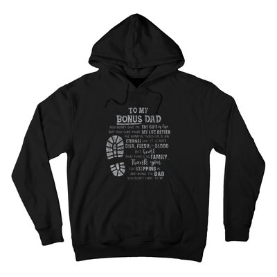 Bonus Dad FatherS Day From Daughter Son Hoodie