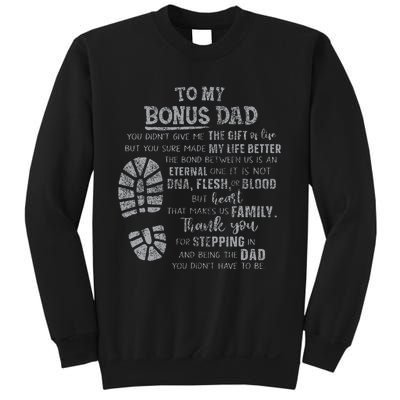 Bonus Dad FatherS Day From Daughter Son Sweatshirt