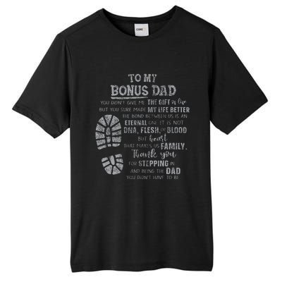 Bonus Dad FatherS Day From Daughter Son Tall Fusion ChromaSoft Performance T-Shirt