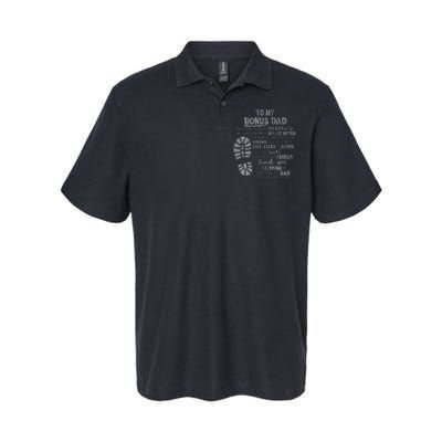 Bonus Dad FatherS Day From Daughter Son Softstyle Adult Sport Polo