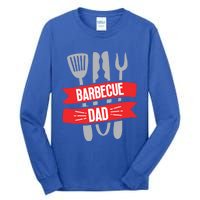 Barbecue Dad Father Bbq Grill Daddy Papa Fathers Day Gift Tall Long Sleeve T-Shirt