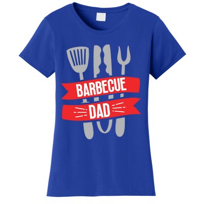 Barbecue Dad Father Bbq Grill Daddy Papa Fathers Day Gift Women's T-Shirt