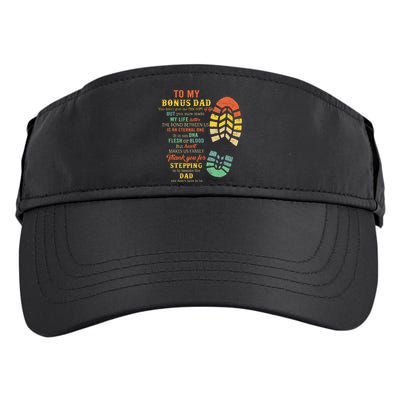 Bonus Dad From Stepdad For Daughter Son Adult Drive Performance Visor