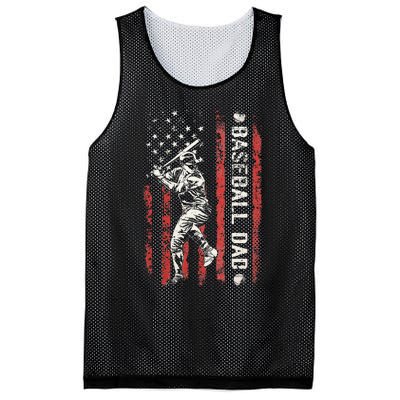 Baseball Dad Flag Gifts Dad Baseball Mesh Reversible Basketball Jersey Tank