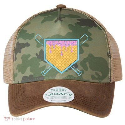 Baseball Drip For Ice Cream Drip Baseball Legacy Tie Dye Trucker Hat