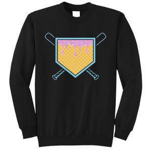 Baseball Drip For Ice Cream Drip Baseball Sweatshirt