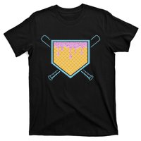 Baseball Drip For Ice Cream Drip Baseball T-Shirt