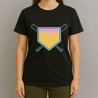 Baseball Drip For Ice Cream Drip Baseball T-Shirt