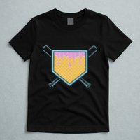 Baseball Drip For Ice Cream Drip Baseball T-Shirt