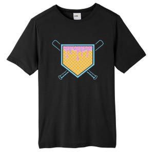 Baseball Drip For Ice Cream Drip Baseball Tall Fusion ChromaSoft Performance T-Shirt