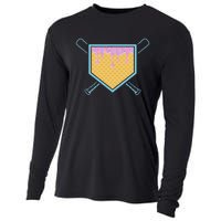 Baseball Drip For Ice Cream Drip Baseball Cooling Performance Long Sleeve Crew