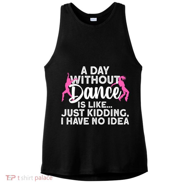 Best Dance For Women Girls Dancer Dancing Dance Lover Ladies PosiCharge Tri-Blend Wicking Tank