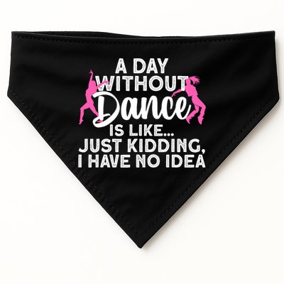 Best Dance For Women Girls Dancer Dancing Dance Lover USA-Made Doggie Bandana
