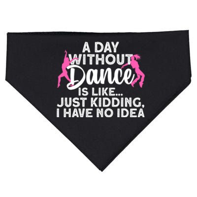 Best Dance For Women Girls Dancer Dancing Dance Lover USA-Made Doggie Bandana