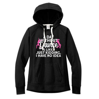 Best Dance For Women Girls Dancer Dancing Dance Lover Women's Fleece Hoodie